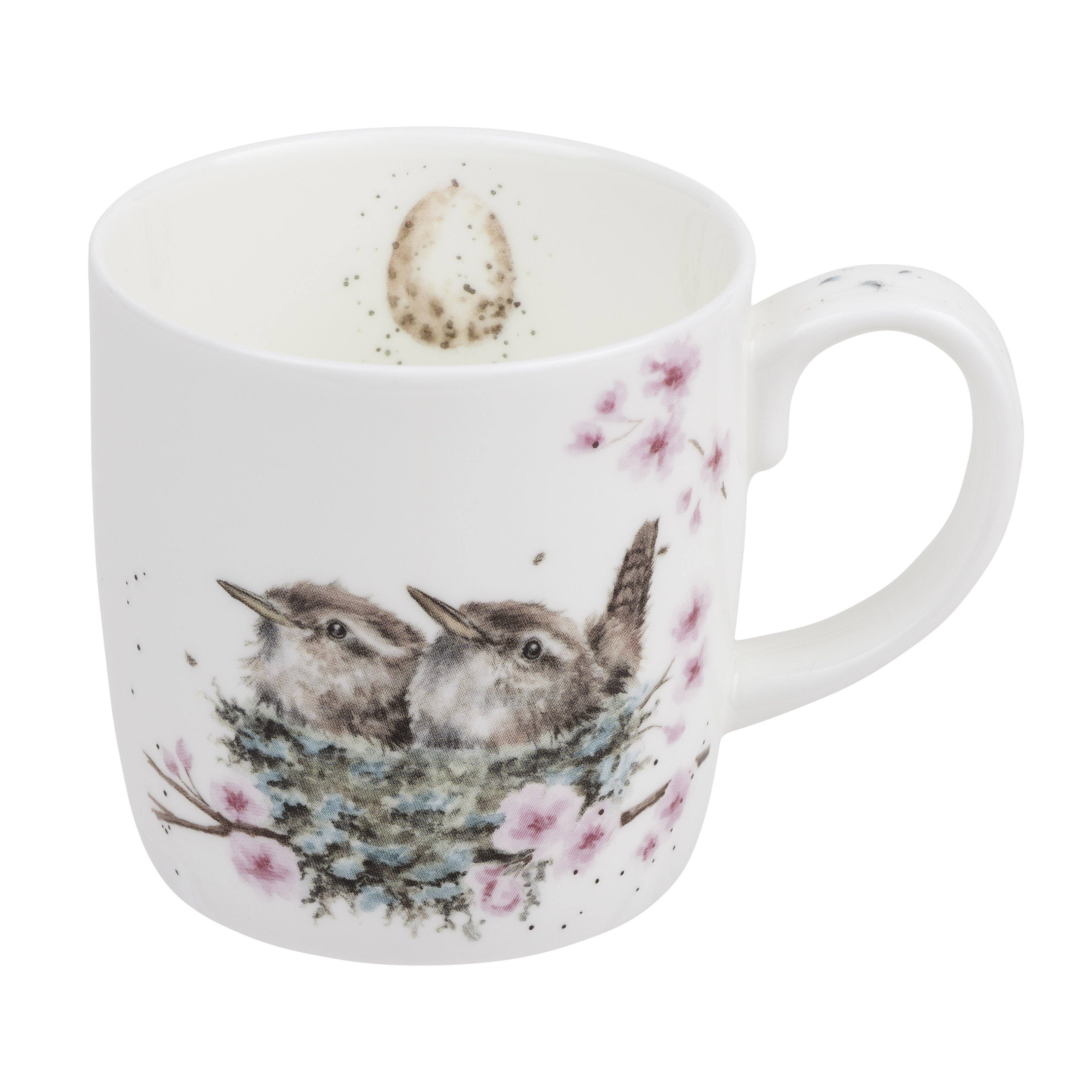 Wrendale Designs Feather Your Nest 14 fl.oz. Mug, Bird image number null